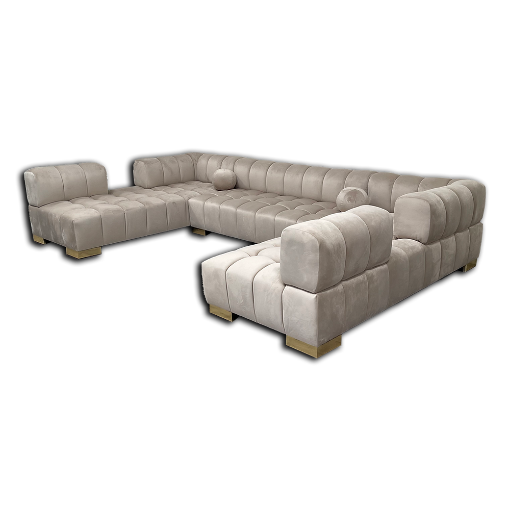 Jesse U-Shaped Tufted Sectional